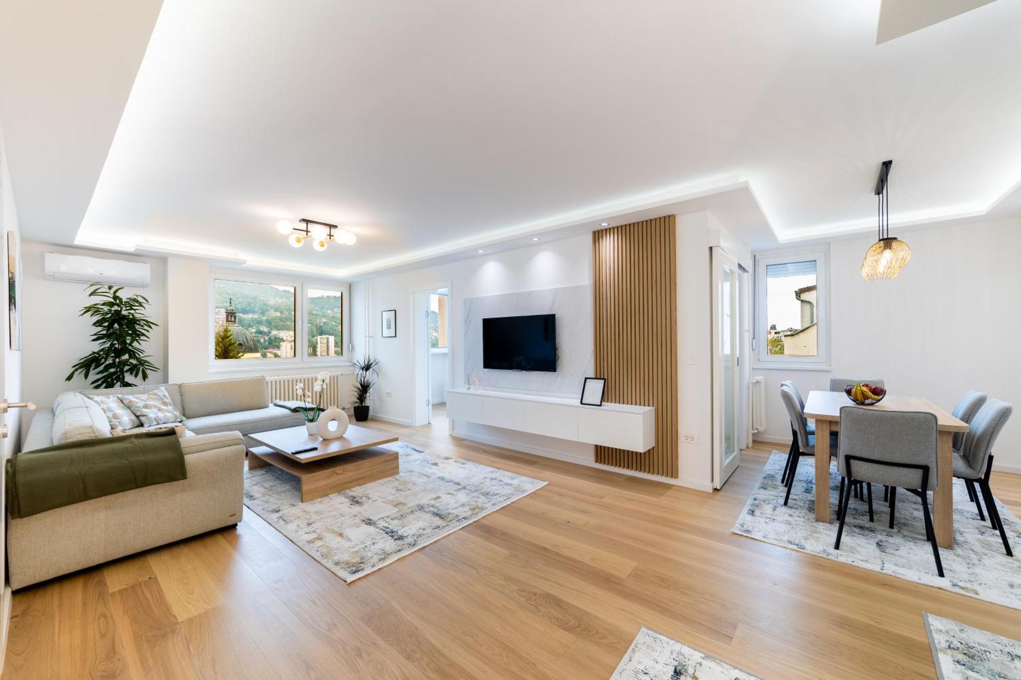 Old Town Heaven 3-Bedroom Apartment With Balcony سراييفو المظهر الخارجي الصورة